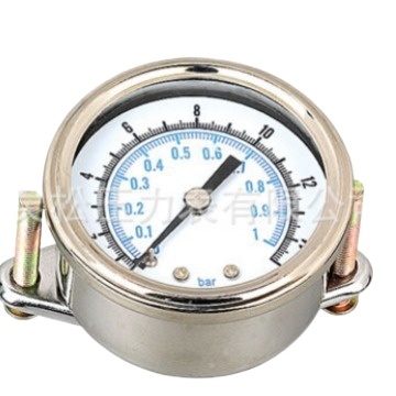 Pressure Gauge with Bezel and Bracket (0-1MPa / 0-145 PSI) for Water Purifiers and HVAC Systems - Image 3