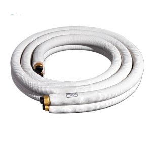 Embossed Copper HVAC Refrigerant Line Set (6.35*0.6+12.7*0.6) for Universal Air Conditioners