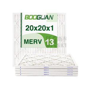 SKTFILTER BOOGUAN 20x20x1 MERV 13 Pleated HVAC Furnace Air Filter for Home & Commercial Systems