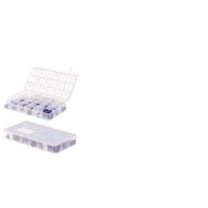 Nitrile Rubber O-Ring Assortment Kit (270pcs, 18 Sizes, Metric & Inch) for Automotive AC Compressor Seals, Plumbing, Industrial Applications