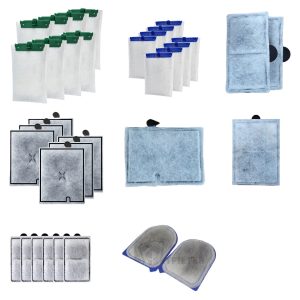 Multi-Pack Aquarium Filter Cartridge for Tetra Whisper EX30/EX45/EX70, BF5, Aqueon QuietFlow 200/300/400, PF-L, PL-S