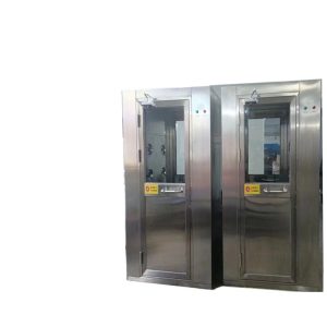 Custom Automatic Air Shower Room for Cleanroom Entrance, Single Person Double Blow Purification Tunnel