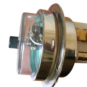 YNX-100 Electric Contact Pressure Gauge (0-40MPA, 1.6 Accuracy) M20*1.5 Connection for HVAC Systems