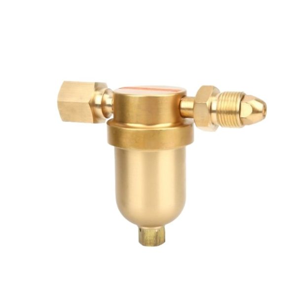 Brass High Pressure Gas Filter (20 Mpa, Oxygen Compatible) for Gas Cylinders, Prevents Impurities and Dirts - Image 2