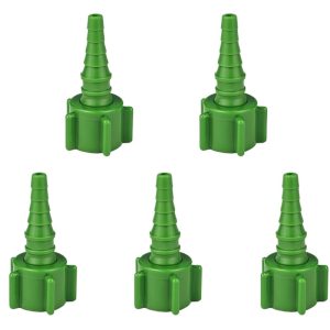 DISS to Barb Oxygen Nipple Adapter for Christmas Tree, Compatible with ATOR-1