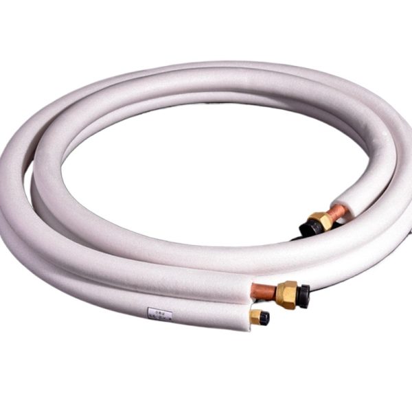 Insulated Pure Copper Line Set (5P) for AC Units, Universal Extension Pipe 3-30m Length, Replaces Standard HVAC Copper Tubes - Gambar 3