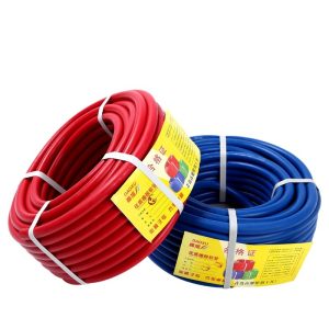 GAOXU High Pressure Oxygen Acetylene Hose, Heavy Duty Natural Rubber Gas Welding Pipe, Temperature Resistant for Industrial Welding & Cutting (GX1689, Red)