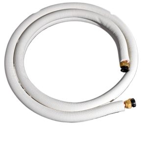 Braided Copper Air Conditioner Extension Tube (12.7*0.6+19.05*0.8) for 5HP AC Units, Durable & Bendable, Replaces YD-YH-5P-190611-1