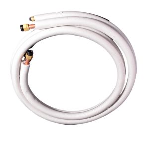 Universal Insulated Copper AC Refrigerant Line Set (6.35mm & 15.88mm OD) for 3 Ton Mini Split HVAC Systems
