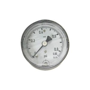 Axial Diaphragm Pressure Gauge YE-60Z (0.85PSI, G1/4 connection, 60mm dial) for Micro-Pressure Systems