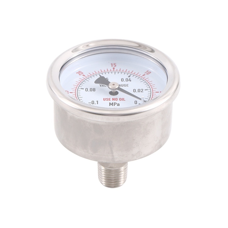 Y50SS-AD Pressure Gauge (0.1-100 MPa, 2.5 Accuracy, 50mm Diameter) for Water Air Gas Vacuum Systems - Image 3