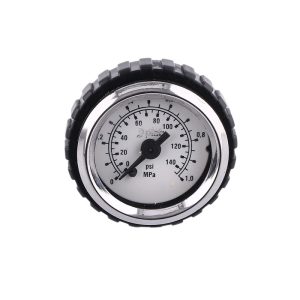 Axial Plastic Case Screw-in Pressure Gauge (40mm, 0-1Mpa/psi) for HVAC Systems