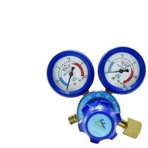 Chenfeng Oxygen Pressure Regulator with Dual Gauges (0-2.5 MPa & 0-25 MPa) for Industrial & Home Use, Replaces OR-01F