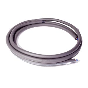 Pure Copper Air Conditioner Connecting Tube (6.35*0.6+9.52*0.6mm) 1HP Black Insulated for Home AC Extension Tube for Universal Air Conditioner