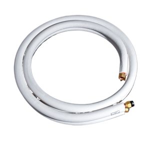 Universal Air Conditioner Extension Copper Pipe (9.52*0.6/15.88*0.7) for Haier 3HP HVAC Systems, Pure Copper