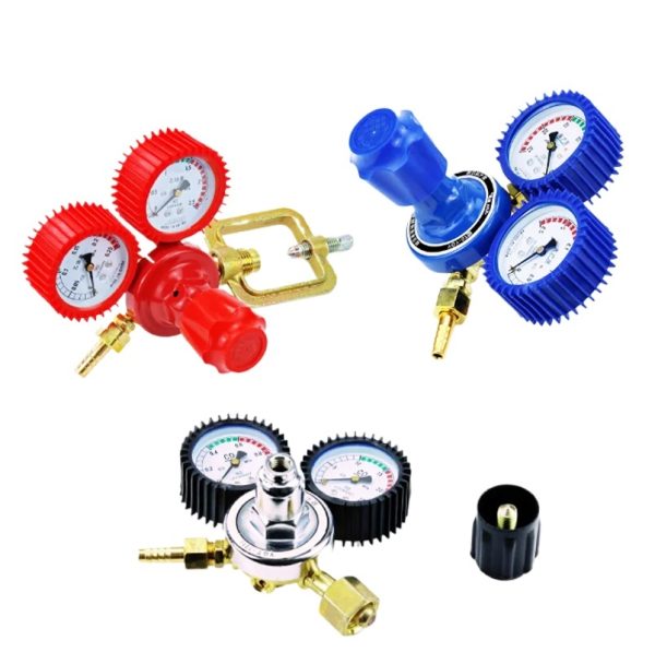 Oxygen Pressure Reducer Gauge (2.5-25MPa, 1.25MPa Outlet Pressure)