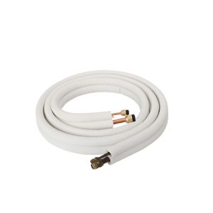 Pure Copper Insulated Refrigeration Pipe (6.35*0.6mm/12.7*0.6mm) 1.5P/2P for AC Installation or Extension, No Welding Required