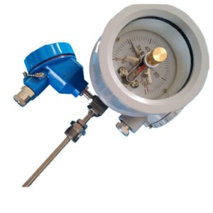Explosion-Proof Bimetal Thermometer WSSX-481B 0-100/200℃ with Remote Transmission
