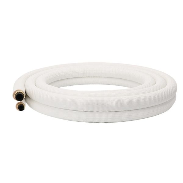 Pure Copper Insulated AC Connection Line Set 1/4" + 3/8" for 1 HP Air Conditioner Unit - Imagem 3