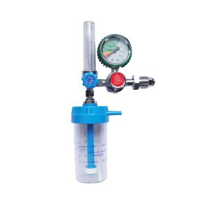 Oxygen Regulator with Flow Meter and Humidifier for Oxygen Therapy CGA540 Inlet 15L/min 0.1-0.3MPa Output JH Welding & Cutting