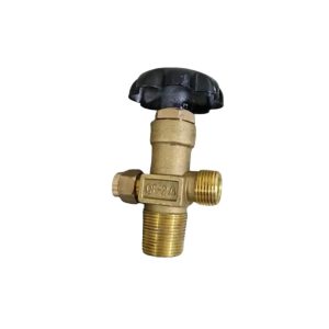 Valves QF-2A Copper Chrome-Plated CO2 Cylinder Valve Valve for CO2 High Pressure Steel Cylinder