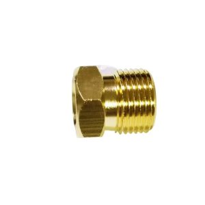 Brass G5/8 External Thread Nut Connector with American CGA580 Thread for HVAC Systems