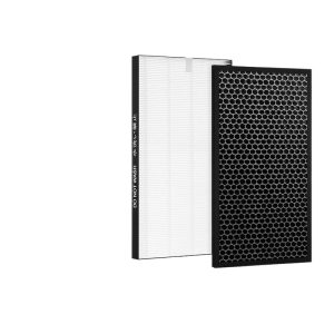 HEPA Filter and Activated Carbon Deodorizing Filter Set (True HEPA, Activated Carbon) for Sharp FZ-D50HF, FZ-D50DF Air Purifiers, Replaces FZ-D50HF FZ-D50DF