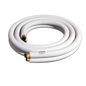 Pure Copper Insulated Interconnecting Pipe Kit (6.35mm & 12.7mm) for 1.5P R22/R410A Air Conditioner Systems