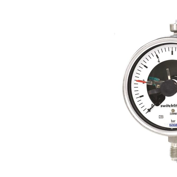 Original WIKA PGS23 Series Electric Contact Pressure Gauge Indicator (DIN G 1/2) for Industrial HVAC Systems - รูปภาพ 3