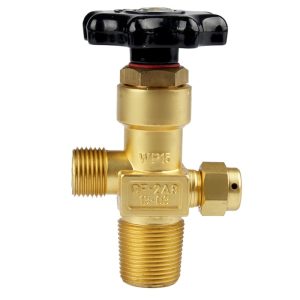 Cylinder Valve QF-2A8 Brass Valve with WP15 Pressure for Oxygen and CO2 Tanks Replaces QF-6A CGA320
