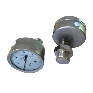 Sanitary Seismic Pressure Gauge YTFN-100HZG11/4 (Pressure Range: -0.1 to 60 bar, Accuracy: 1.6) for HVAC Systems