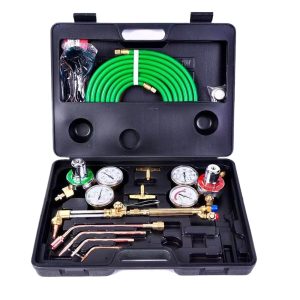Welding & Brazing Torch Kit with Regulators and Hoses for Oxygen, WQ-01