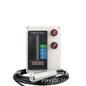 Submersible Liquid Level Transmitter (1-10m Range, 0.5/0.2% Accuracy, RS485 4-20mA Output) with Digital Display Controller for Water Tank, Oil Level, Sewage Replaces SD260