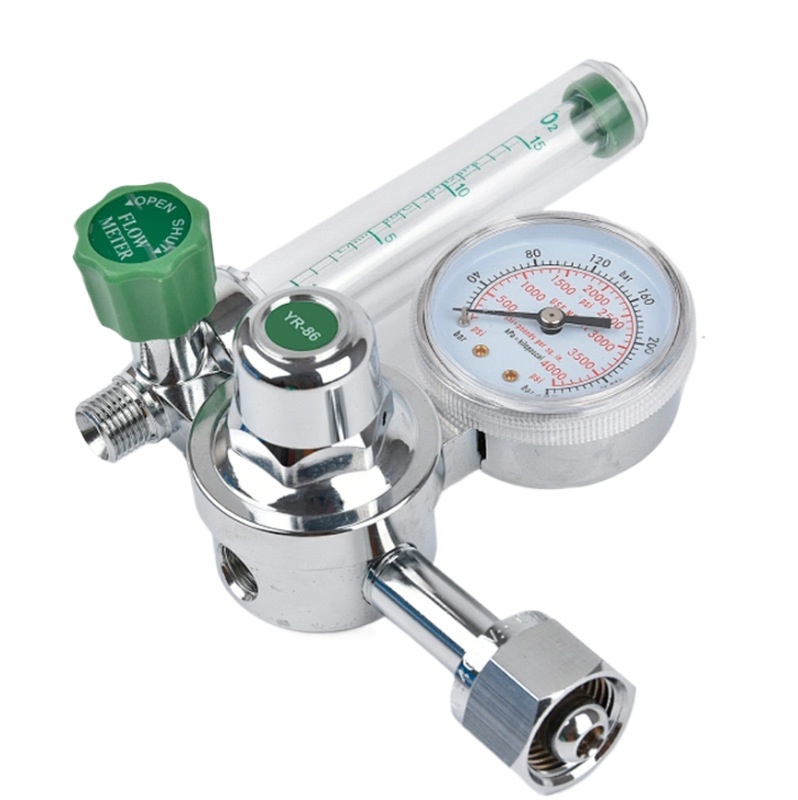 Medical Oxygen Regulator with Humidifier Bottle YR-86, 0-25MPa, 1-15L/min Flow Rate, for Hospital Oxygen Therapy - Image 3