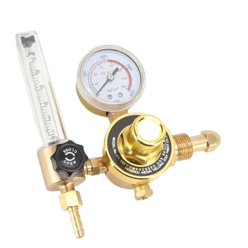 Model No.GH-2 Argon Compressed Gas Regulator Flowmeter for Welding Cutting Applications - Image 2