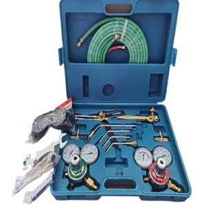 Welding and Brazing Torch Kit with Regulators and Hoses for American Standard