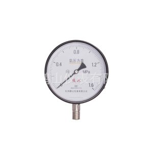 Ammonia Pressure Gauge with 150mm Dial, 1.6 Precision, Mpa Range for HVAC Systems
