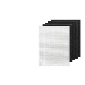 HEPA Filter with 4 Activated Carbon Pre-Filters for Winix Air Purifier D480, Replaces 1712-0100-00