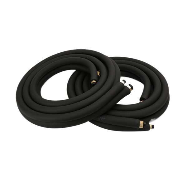 Pre-insulated Pure Copper AC Line Set (6.35mm*0.6mm / 12.7mm*0.6mm) with Black Rubber Insulation & Quick Connectors for Home HVAC Systems - Изображение 3