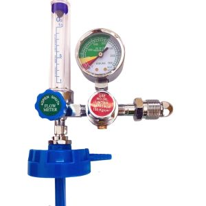 Oxygen Inhaler Regulator WX-YQ-04 Flow Meter Pressure Gauge for O2 Cylinders