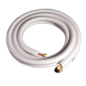 Copper Aluminum HVAC Refrigerant Line Set Kit with Insulated Pure Copper Tube 1.5P 2P 6.35*0.6+12.7*0.6 for Air Conditioner Universal Extension