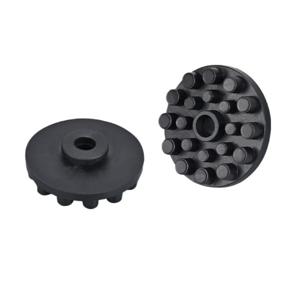 Circular Natural Rubber Shock Absorber Pad (WTG004-C) for HVAC Air Conditioning Systems, Replaces WTG004-C
