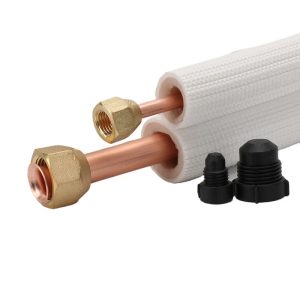 Split Air Conditioner Copper-Aluminum Connecting Pipe (6.35*0.6/9.52*0.6) with Insulation for Air Conditioning Units