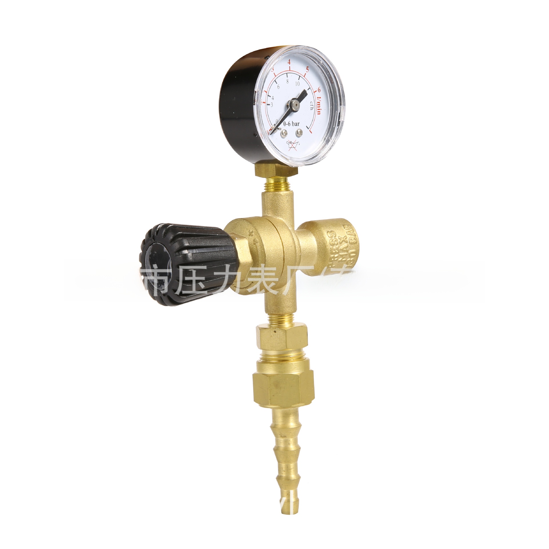 MINI Type Pressure Reducer Regulator Gauge YJ-04A for Argon CO2 Gas Welding, 0-6 Bar Output Pressure - Image 5