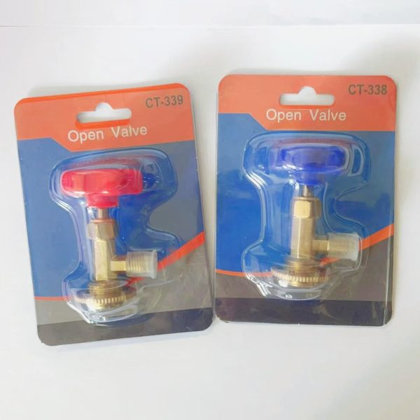 Refrigerant Charging Valve CT-338/339/340 for R22, R410a, R404A, R600, R134a HVAC System - Gambar 3