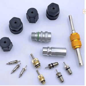 AC Valve Core Kit with R12 R134a PTFE Seal for Automotive Air Conditioning Refrigeration Service