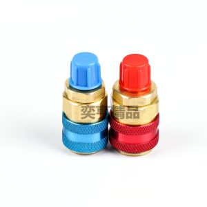 Automotive R134a AC Refrigerant Quick Coupler High Low Adapters for Car Air Conditioning