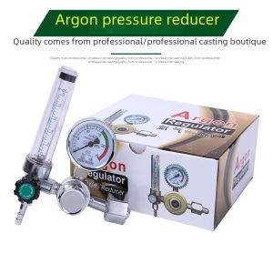 Argon Gas Pressure Regulator Flow Meter Reducer for TIG MIG Welding Weld Gauge
