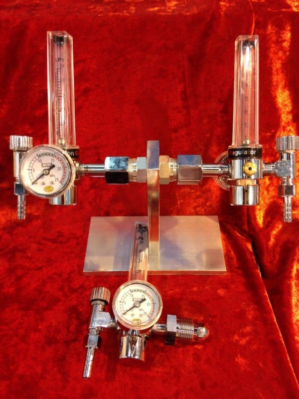 Argon Gas Pressure Regulator Flow Meter Gauge 0-25 MPa for Welding HVAC Systems - Изображение 3