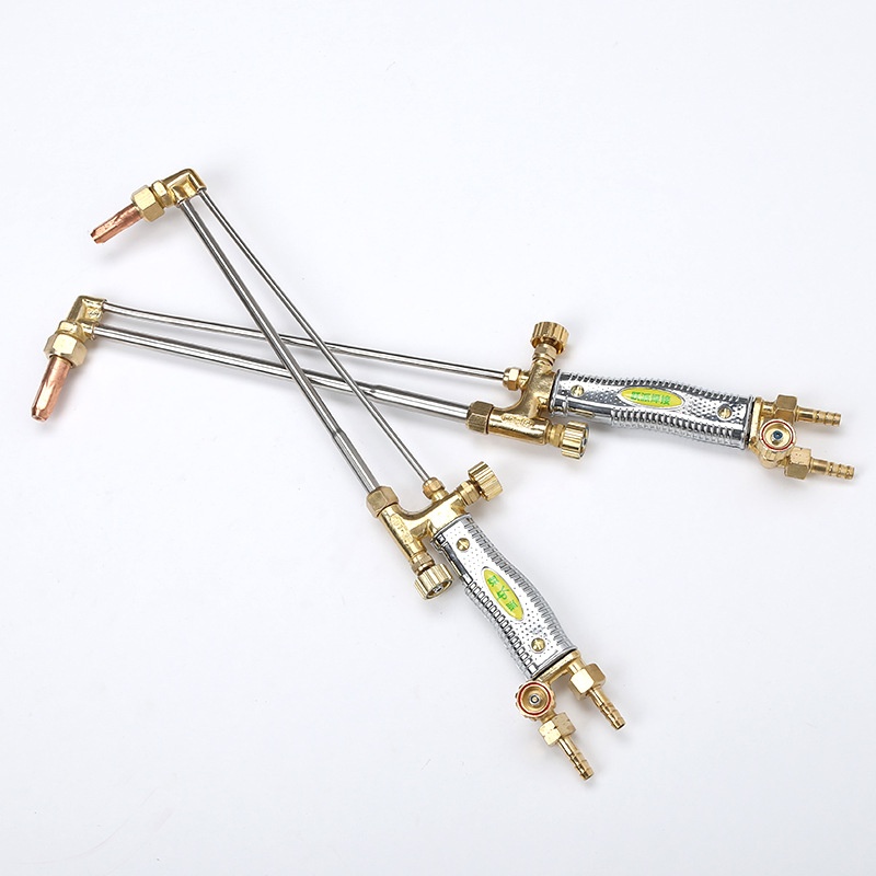 Premium Stainless Steel Oxygen Acetylene Cutting Torch Gun Kit, High-End Suction-Type Gas Welder, G01-30/G01-100 Compatible - Image 2